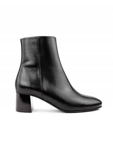 Bottines n°401 cuir noir - Rivecour de France