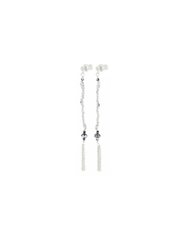 Boucles d'oreilles Silver White n°815 - Marie Laure Chamorel prix