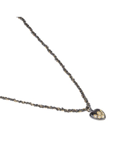 Collier MLS 890 ruthenium - Marie Laure Chamorel outlet